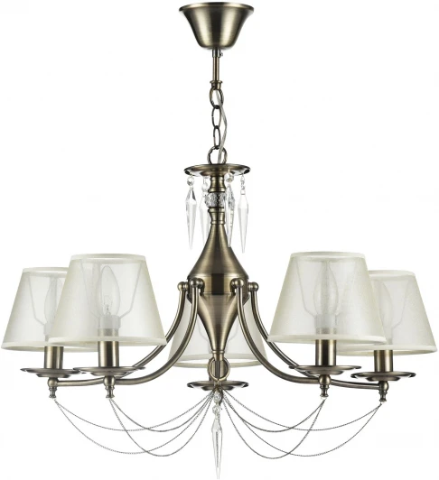 FR2908-PL-05-BZ Подвесная люстра Freya Garcia FR2908-PL-05-BZ