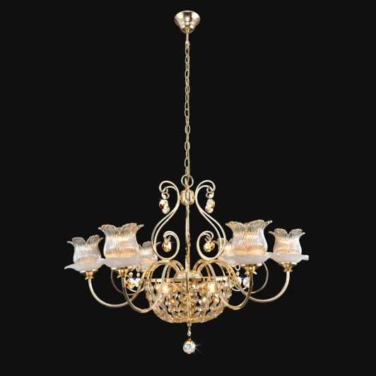 2-8150-9-FG E14 Подвесная люстра Максисвет 8150 2-8150-9-FG E14