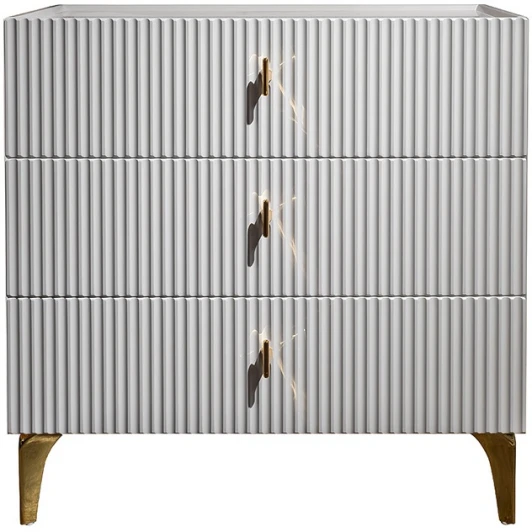 GD-000010 GD-000010 Комод Doria белый 74*40*76см Garda Decor