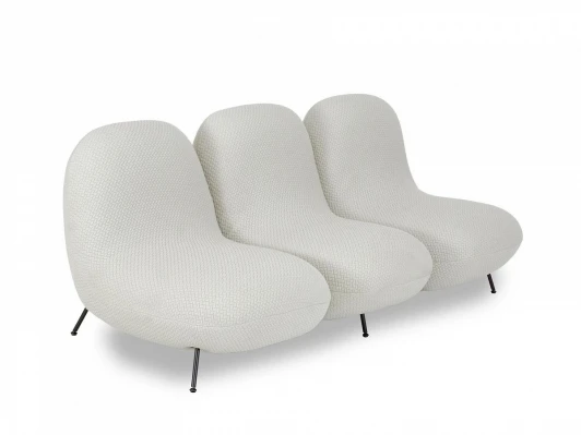 769535 Диван Loveseat ОГОГО 769535 (белый)