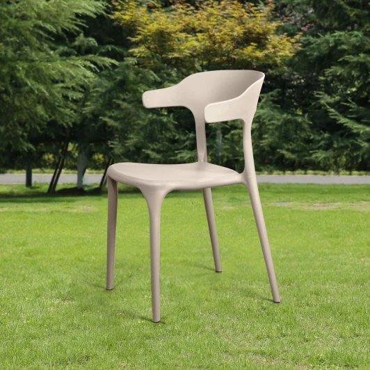 2001000000494 Стул Leo, первичный пластик бежевый Top Concept LEO 2001000000494