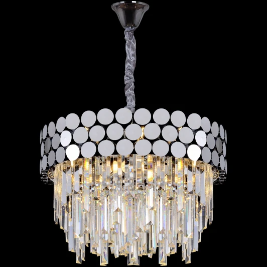 77378-0.3-500 CH Подвесная люстра хрустальная Reluce 77378-0.3-500 CH