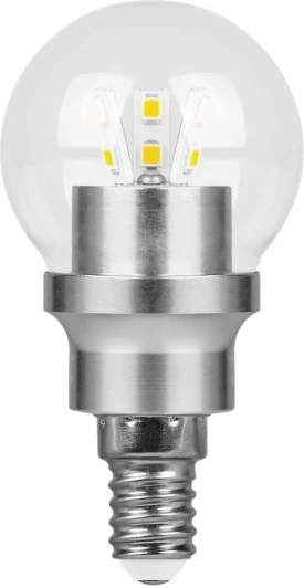 25284 Лампочка светодиодная E14 3,5W 220V 2700K Feron 25284