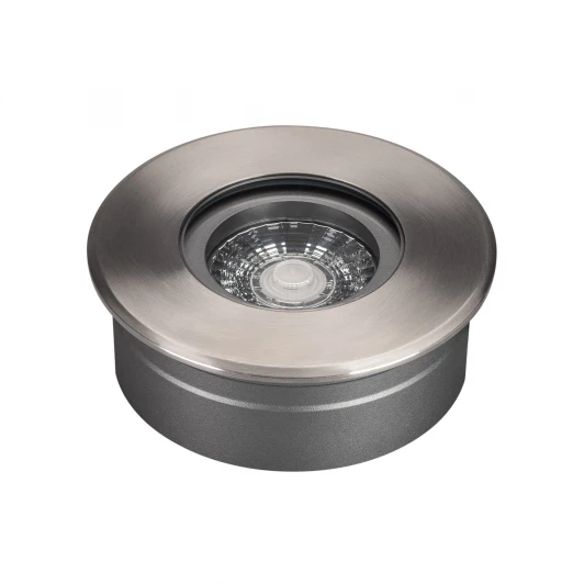 038163 Встраиваемый светильник уличный ART-GROUND-SLIM-R110-6W Warm3000 (SL, 35 deg, 24V) (Arlight, IP67 Металл) 038163 (LED)