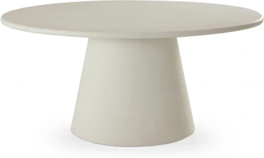 930827 Кухонный стол Tidy ОГОГО Обстановочка! (Микроцемент/Белый) арт.930827