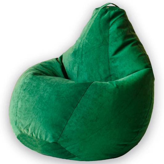 5012921 Кресло мешок Dreambag Груша Зеленый Микровельвет (XL, Классический) 5012921