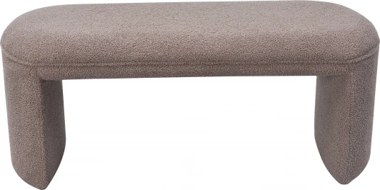 N-55700 Банкетка TEDDY серая 108*43*45см Garda Decor арт.N-55700