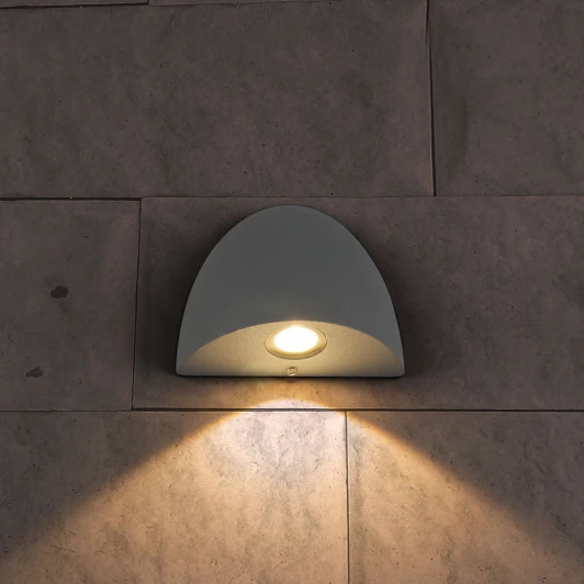 1610 TECHNO LED Настенный светильник уличный Elektrostandard 1610 TECHNO LED алмазный серый RONGO