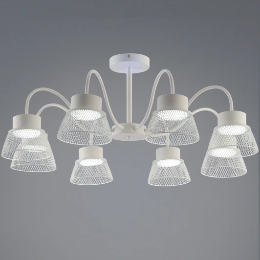 99010-0.3-08 WT Потолочная люстра на штанге Reluce 99010-0.3-08 WT