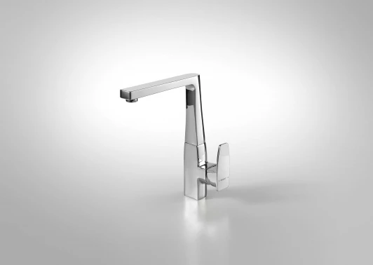 F772106C Смеситель Bravat Riffle F772106C для кухонной мойки