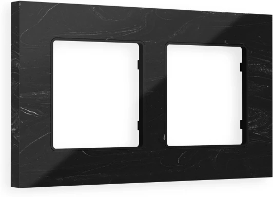 AF930702 Рамка Ambrella Volt ALFA Grand (Черный мрамор) 2-ая AF930702