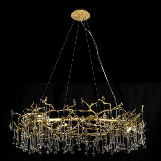 10068/1000 GD Подвесная люстра Loft It Bijout 10068/1000 GD (220V, на тросе, ветки)