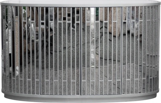 KFG040 Комод зеркальный двухдверный 152*51*92см Garda Decor арт.KFG040