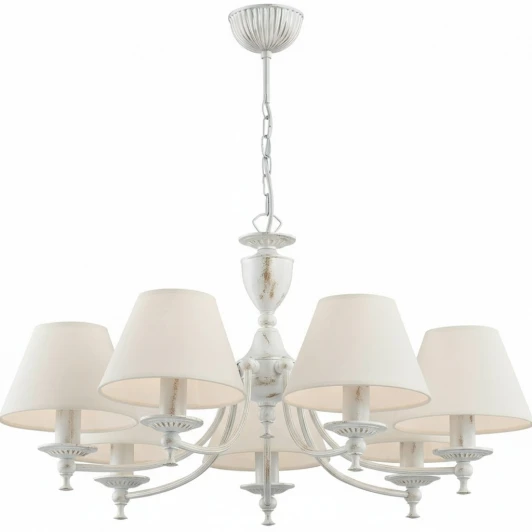 10117 Подвесная люстра Adilux Sofia White 10117