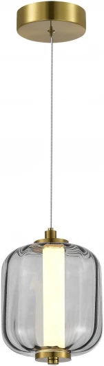 SL1193.313.01 Подвесной светильник ST Luce Summer SL1193.313.01 Латунь/Дымчатый LED 1*10,8W 3000K