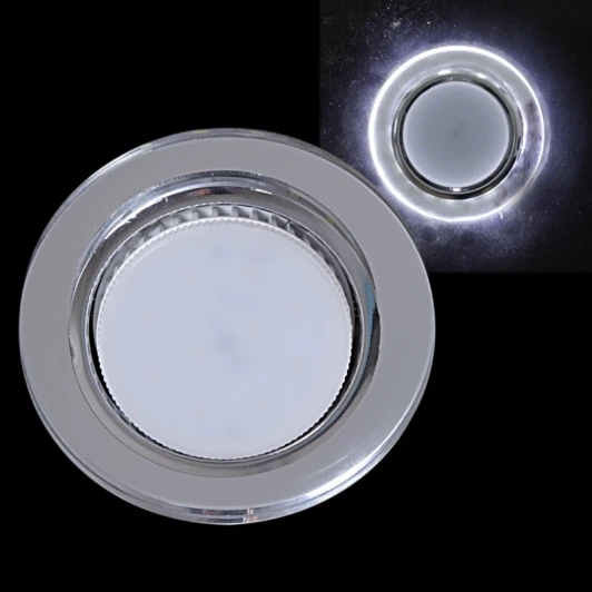 53304-9.0-001LF GX53+LED4W CL Встраиваемый точечный светильник Reluce 53304-9.0-001LF GX53+LED4W CL (220V, круглые)