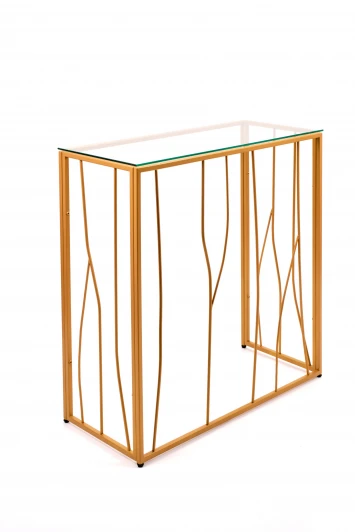 1023-CG clear Консольный стол AllConsoles 1023-CG clear золотой