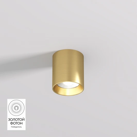 DK2610-SB Накладной светильник Denkirs Shine Tube DK2610-SB 10W сатинированная латунь