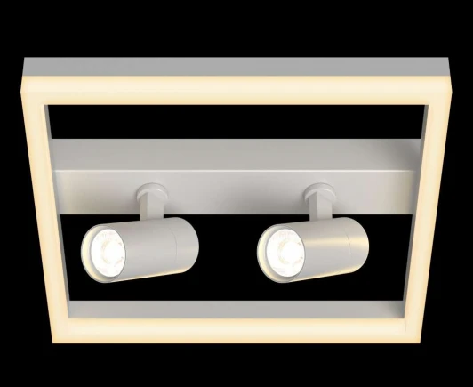 52093 5 Потолочная люстра светодиодная, со спотами, с ДУ Ritter Novita 52093 5