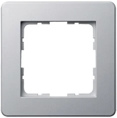 G1101S Рамка на 1 пост (алюминий) Jasmart G-Flex G1101S