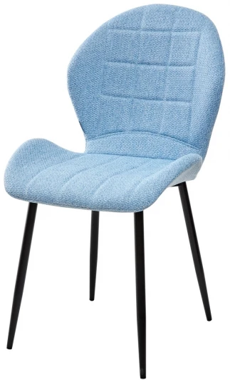 UDC5172TRF10 Обеденный стул M-City FLOWER TRF-10 небесно-голубой, ткань