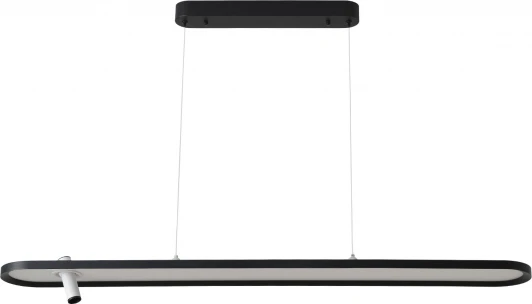 CONTOUR SP45W LED BLACK Подвесной светильник светодиодный со спотом Crystal Lux CONTOUR SP45W LED BLACK (220V, на тросе)