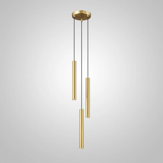 Asker-Combo01 Подвесной светильник Asker Combo L3 Brass By ImperiumLoft Asker-Combo01 (LED, 220V, на проводе, круглые)