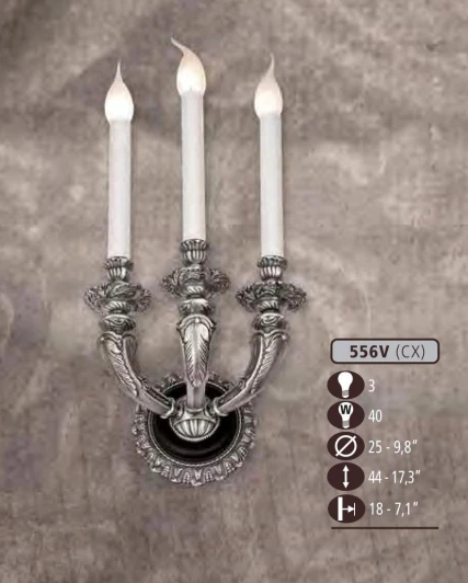 556V/3 CX Бра Riperlamp 556V 556V/3 CX
