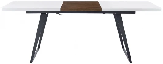 DT-93B-White-Walnut Стол DT-93B белый матовый/орех