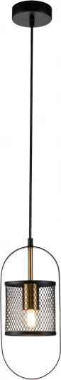 V000182 Подвесной светильник Via V000182 (10009/1P Black) (220V, на проводе, круглые)