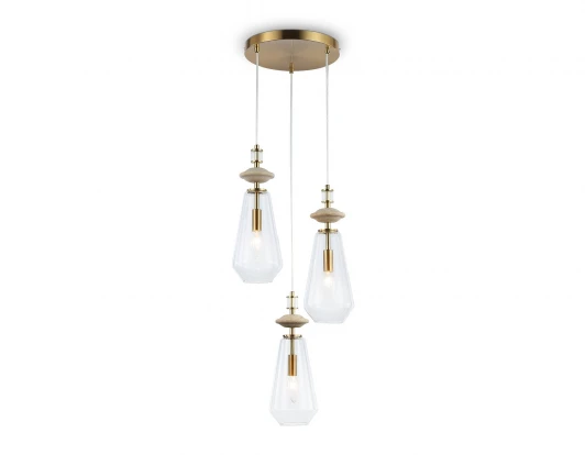 LH53302 Подвесной светильник с травертином Ambrella Ceramo Modern LH53302