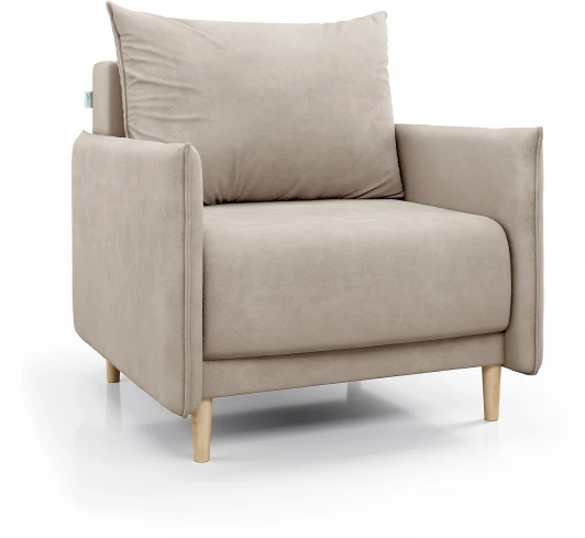 AAA42130002 ЛУЧШИЙ ДРУГ Кресло бежевое D1 furniture арт.AAA42130002