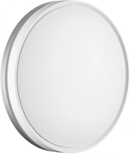 7670/DL Настенно-потолочный светильник Sonex Nohava Grey 7670/DL пластик/белый/серый LED 48Вт 4000К D415 IP43 (220V, круглые)