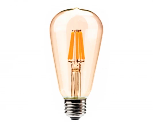 098648,33 Лампочка светодиодная груша желтая E27 8W 2700K Kink Light 098648,33