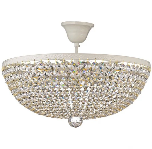 Nobile E 1.3.40.100 WG Потолочная люстра буше Arti Lampadari Nobile E 1.3.40.100 WG (220V, хрусталь)