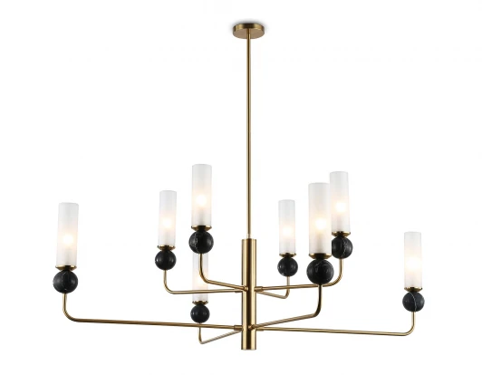 LH53264 Потолочная люстра на штанге с мрамором Ambrella Ceramo Modern LH53264