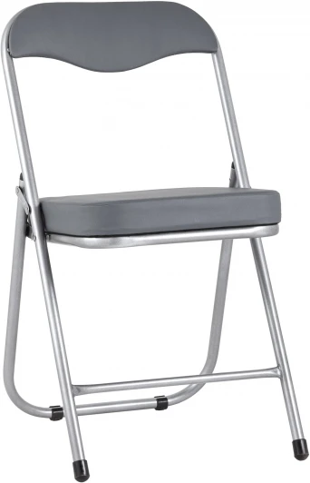 УТ000008058 Стул складной Stool Group ДЖОН металлик, серый УТ000008058