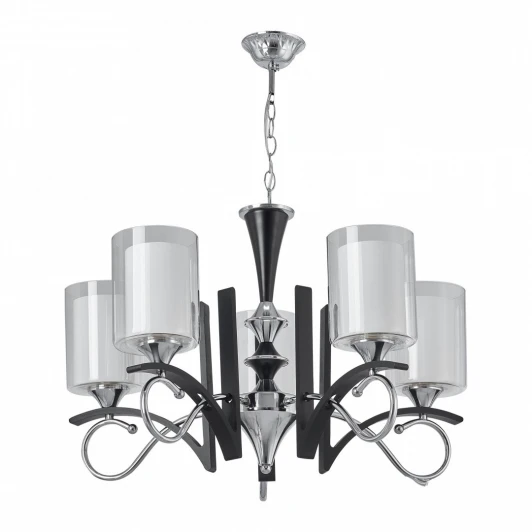 309167/5 Bk/Ni Подвесная люстра Arte Milano Florentia-9167 309167/5 Bk/Ni (220V, на цепи)
