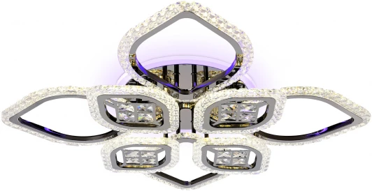 FA2835 Потолочная люстра Ambrella Acrylica FA2835 (регулировка яркости, LED, 220V, пульт управления, цветы)