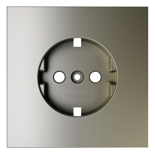VLS000604 Накладка для розетки с заземлением Voltum S70 VLS000608 (шелк)