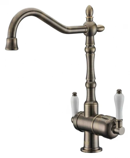 ZR 326 YF Antique Смеситель Zorg Clean Water ZR 326 YF antique для кухонной мойки