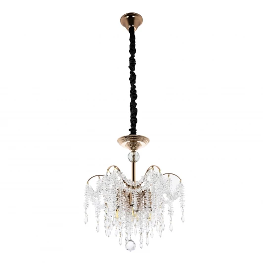 ML.855.8 GD Подвесная люстра хрустальная Modelux MODELUX ML.855.8 GD