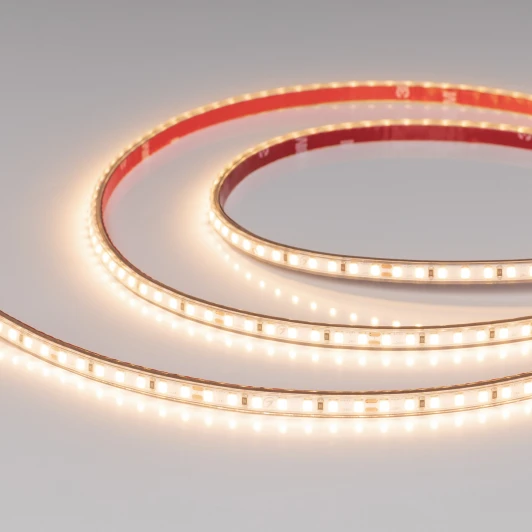 058506 Светодиодная лента герметичная RTW-PS-A140-7mm 24V Warm3000 (10 W/m, IP67, 5m) (Arlight, CRI>90) 058506