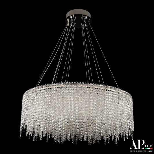 SH13.80.B.Ni.4000 Подвесная люстра светодиодная APL LED Sicilia SH13.80.B.Ni.4000