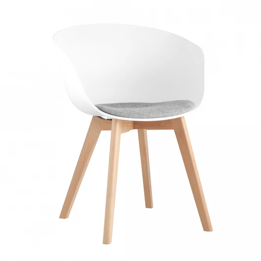 8320F WHITE+LIGHT GREY Кресло Libra