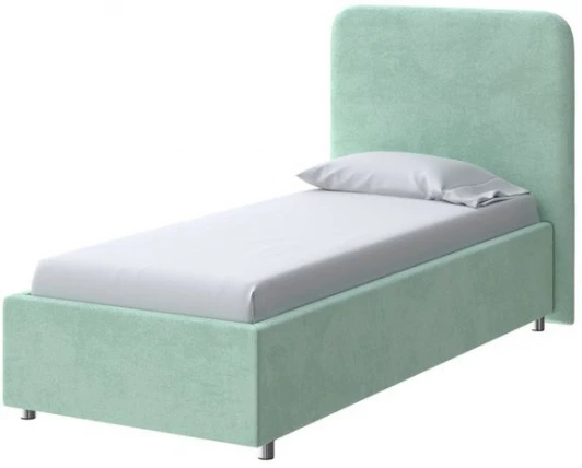 2024800 PROxSON Кровать Олаф (Ткань: Велюр Teddy Мятный) 80x190