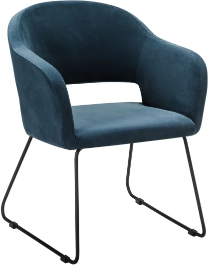 410118163h_Diagblue_черн Кресло Oscar Diag blue/Линк R-Home арт.410118163h_Diagblue_черн