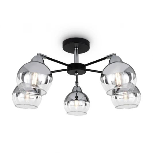 FR5225PL-05B Потолочная люстра на штанге Freya Jasper FR5225PL-05B