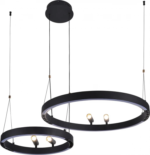 4474-2P Подвесной светильник со спотами F-Promo Slinga 4474-2P (LED, 220V, на проводе, кольцо)
