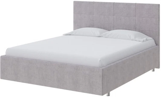 1910999 PROxSON Кровать Neo (Ткань: Велюр Лофти Серый) 180x190